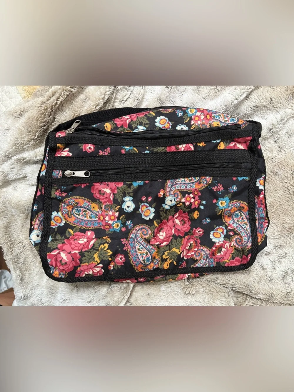 Floral/ paisly hobo bag